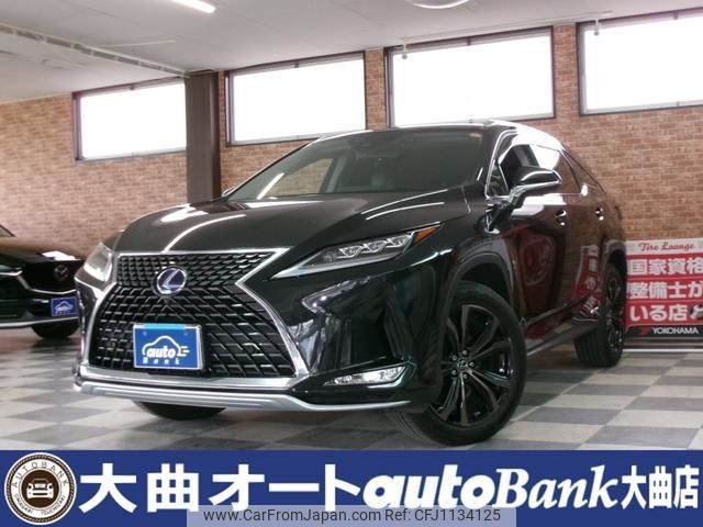 lexus rx 2021 -LEXUS--Lexus RX 6AA-GYL26W--GYL26-0004938---LEXUS--Lexus RX 6AA-GYL26W--GYL26-0004938- image 1