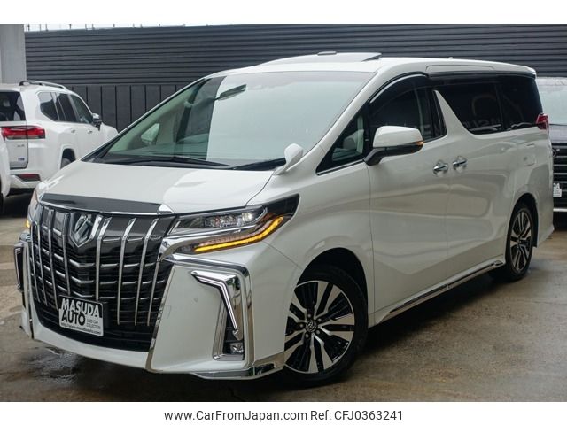 toyota alphard 2022 -TOYOTA--Alphard 3BA-AGH30W--AGH30-0443781---TOYOTA--Alphard 3BA-AGH30W--AGH30-0443781- image 1