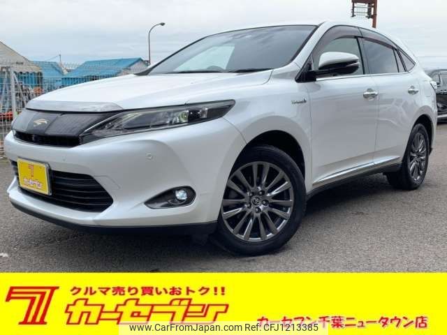 toyota harrier 2014 -TOYOTA--Harrier DAA-AVU65W--AVU65-0008100---TOYOTA--Harrier DAA-AVU65W--AVU65-0008100- image 1