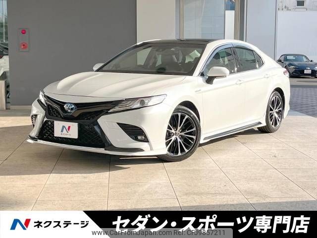 toyota camry 2019 -TOYOTA--Camry DAA-AXVH70--AXVH70-1048891---TOYOTA--Camry DAA-AXVH70--AXVH70-1048891- image 1