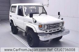 toyota land-cruiser 1996 -TOYOTA--Land Cruiser HZJ73HVｶｲ-0006128---TOYOTA--Land Cruiser HZJ73HVｶｲ-0006128-