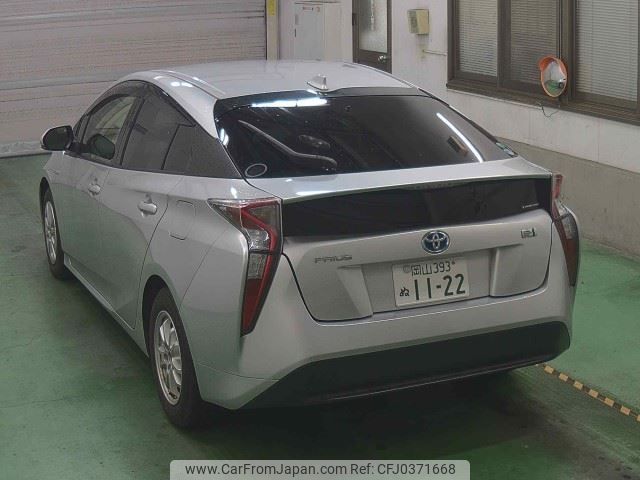 toyota prius 2017 -TOYOTA 【岡山 393ﾇ1122】--Prius ZVW50--6091265---TOYOTA 【岡山 393ﾇ1122】--Prius ZVW50--6091265- image 2