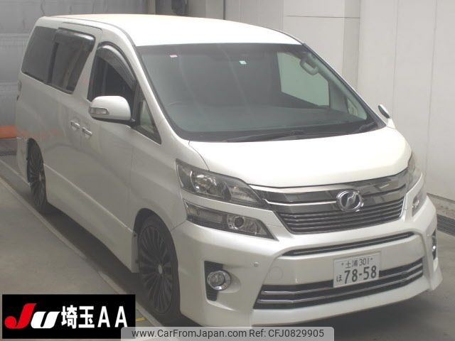 toyota vellfire 2012 -TOYOTA 【土浦 301ﾎ7858】--Vellfire ANH25W--8036227---TOYOTA 【土浦 301ﾎ7858】--Vellfire ANH25W--8036227- image 1