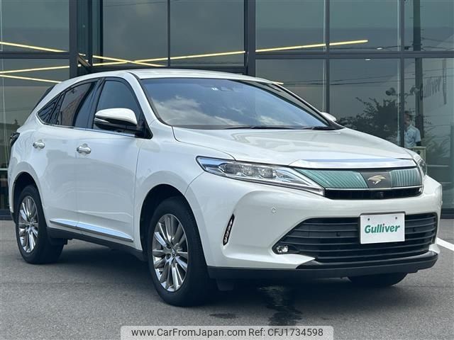 toyota harrier 2018 CFJ1734598 image 1