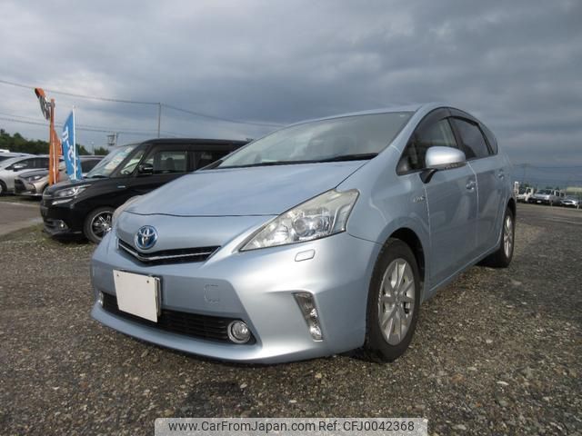 toyota prius-α 2013 GOO_JP_700120051630240725001 image 1