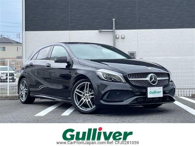 mercedes-benz a-class 2018 -MERCEDES-BENZ--Benz A Class DBA-176042--WDD1760422J763069---MERCEDES-BENZ--Benz A Class DBA-176042--WDD1760422J763069- image 1