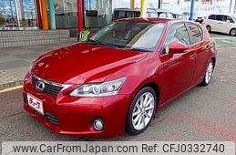 lexus ct 2013 -LEXUS--Lexus CT DAA-ZWA10--ZWA10-2142824---LEXUS--Lexus CT DAA-ZWA10--ZWA10-2142824-