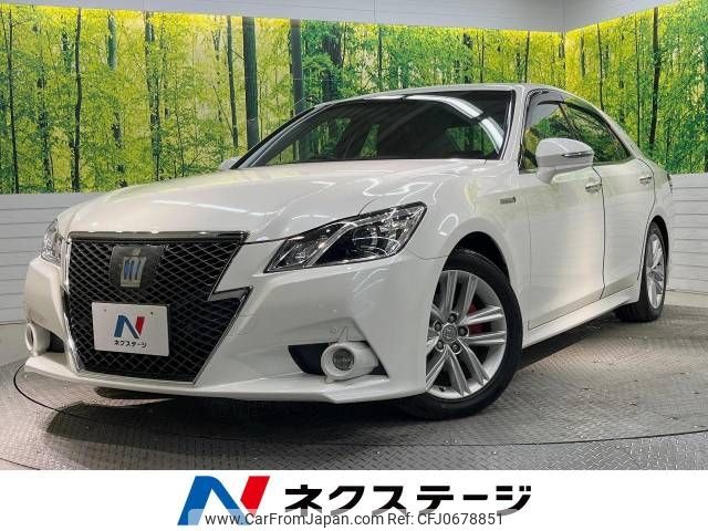 toyota crown 2013 -TOYOTA--Crown DAA-AWS210--AWS210-6013321---TOYOTA--Crown DAA-AWS210--AWS210-6013321- image 1