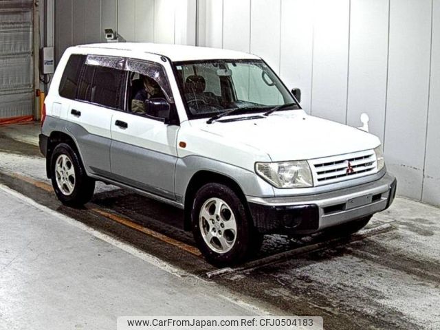 mitsubishi pajero-io 1998 -MITSUBISHI--Pajero io H76W-0012013---MITSUBISHI--Pajero io H76W-0012013- image 1