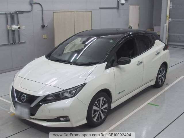 nissan leaf 2019 -NISSAN 【名古屋 999ｱ9999】--Leaf ZAA-ZE1--ZE1-053586---NISSAN 【名古屋 999ｱ9999】--Leaf ZAA-ZE1--ZE1-053586- image 1