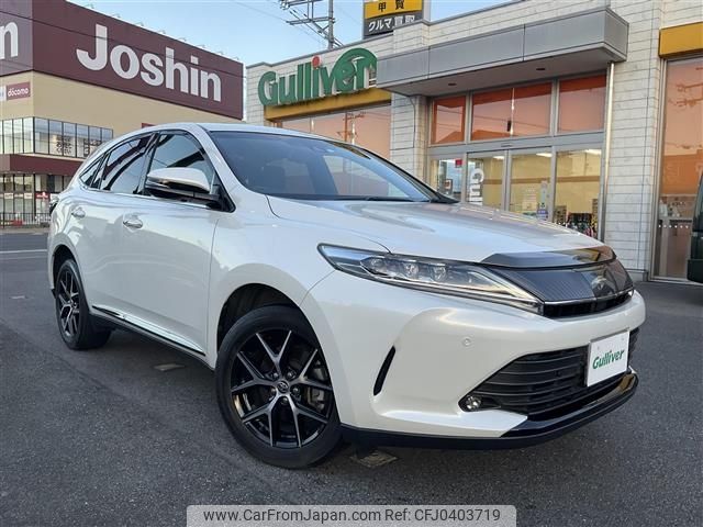 toyota harrier 2020 -TOYOTA--Harrier DBA-ZSU60W--ZSU60-0196111---TOYOTA--Harrier DBA-ZSU60W--ZSU60-0196111- image 1