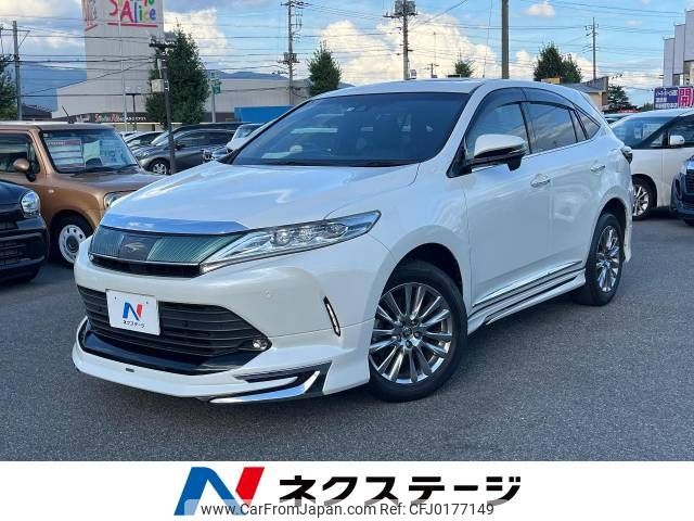 toyota harrier 2019 -TOYOTA--Harrier DBA-ZSU60W--ZSU60-0178914---TOYOTA--Harrier DBA-ZSU60W--ZSU60-0178914- image 1