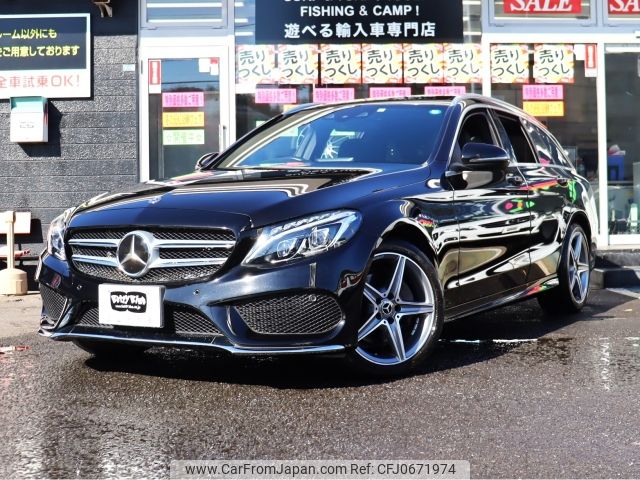 mercedes-benz c-class-station-wagon 2017 -MERCEDES-BENZ--Benz C Class Wagon LDA-205204--WDD2052042F655672---MERCEDES-BENZ--Benz C Class Wagon LDA-205204--WDD2052042F655672- image 1