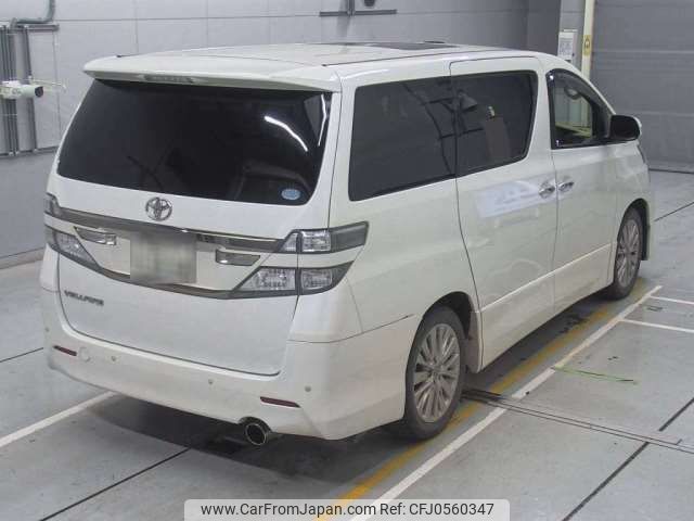 toyota vellfire 2012 -TOYOTA 【大阪 303ﾗ6526】--Vellfire ANH20W--ANH20W-8223574---TOYOTA 【大阪 303ﾗ6526】--Vellfire ANH20W--ANH20W-8223574- image 2