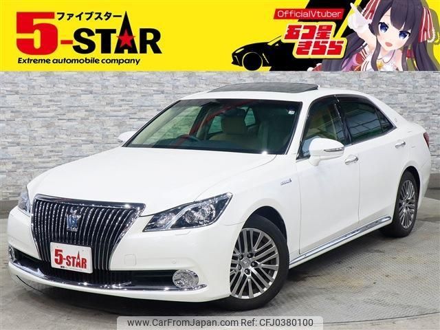 toyota crown-majesta 2013 -TOYOTA--Crown Majesta DAA-GWS214--GWS214-6001721---TOYOTA--Crown Majesta DAA-GWS214--GWS214-6001721- image 1