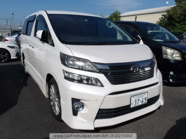 toyota vellfire 2012 -TOYOTA 【三河 301ﾑ3769】--Vellfire DBA-ANH20W--ANH20W-8227745---TOYOTA 【三河 301ﾑ3769】--Vellfire DBA-ANH20W--ANH20W-8227745- image 1