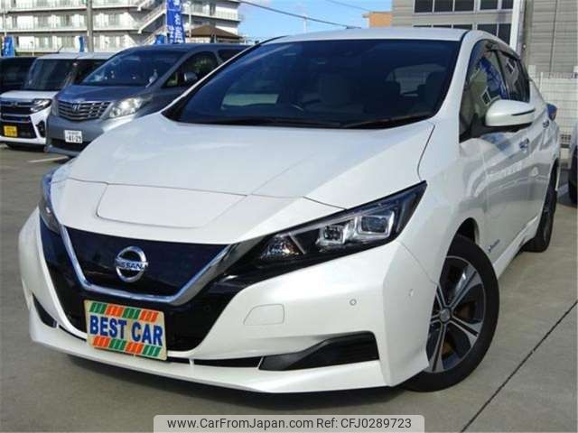 nissan leaf 2018 -NISSAN--Leaf ZE1--ZE1-009610---NISSAN--Leaf ZE1--ZE1-009610- image 1