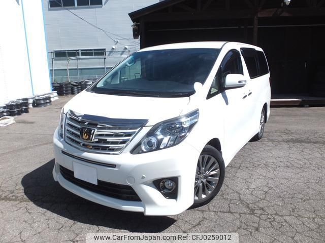 toyota alphard 2014 -TOYOTA--Alphard ANH25W--8053574---TOYOTA--Alphard ANH25W--8053574- image 1