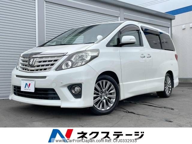 toyota alphard 2013 -TOYOTA--Alphard DBA-ANH20W--ANH20-8291628---TOYOTA--Alphard DBA-ANH20W--ANH20-8291628- image 1