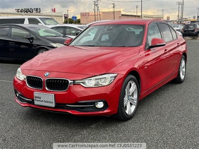 bmw 3-series 2018 -BMW--BMW 3 Series DBA-8E15--WBA8E36000NV04822---BMW--BMW 3 Series DBA-8E15--WBA8E36000NV04822- image 1