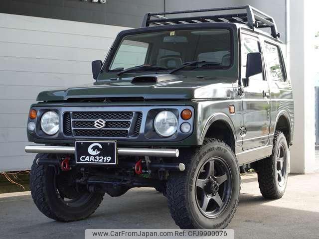 suzuki jimny 1995 -SUZUKI 【鹿児島 581ﾎ9677】--Jimny JA22W--101981---SUZUKI 【鹿児島 581ﾎ9677】--Jimny JA22W--101981- image 1