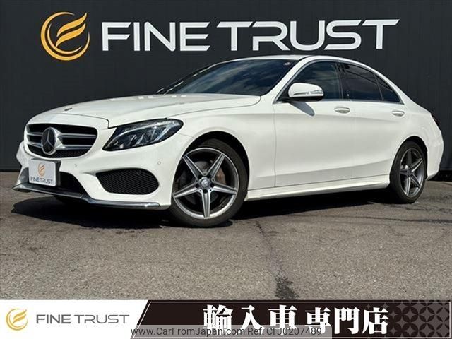 mercedes-benz c-class 2014 -MERCEDES-BENZ--Benz C Class RBA-205042--WDD2050422R027211---MERCEDES-BENZ--Benz C Class RBA-205042--WDD2050422R027211- image 1