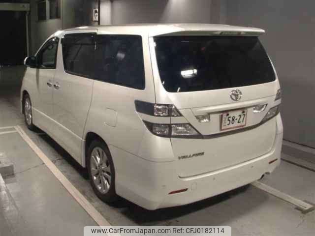 toyota vellfire 2009 -TOYOTA--Vellfire DBA-ANH20W--ANH20-8059351---TOYOTA--Vellfire DBA-ANH20W--ANH20-8059351- image 2