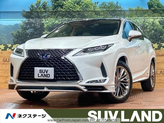 lexus rx 2021 -LEXUS--Lexus RX 6AA-GYL20W--GYL20-0015662---LEXUS--Lexus RX 6AA-GYL20W--GYL20-0015662- image 1