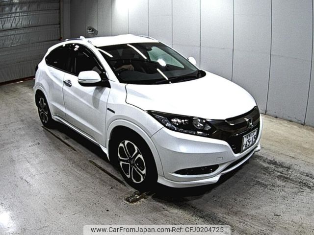 honda vezel 2016 -HONDA 【岡山 】--VEZEL RU3-1221579---HONDA 【岡山 】--VEZEL RU3-1221579- image 1