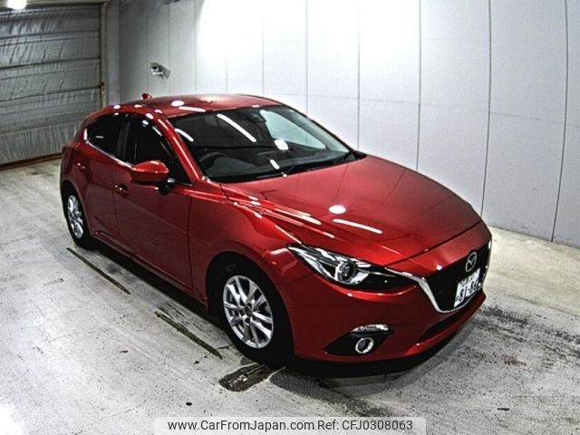 mazda axela 2014 -MAZDA 【広島 301ぬ8186】--Axela BM5FS-103215---MAZDA 【広島 301ぬ8186】--Axela BM5FS-103215- image 1