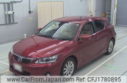 lexus ct 2012 CFJ1780895