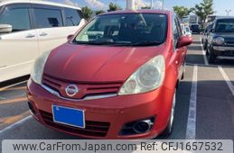 nissan note 2010 CFJ1657532