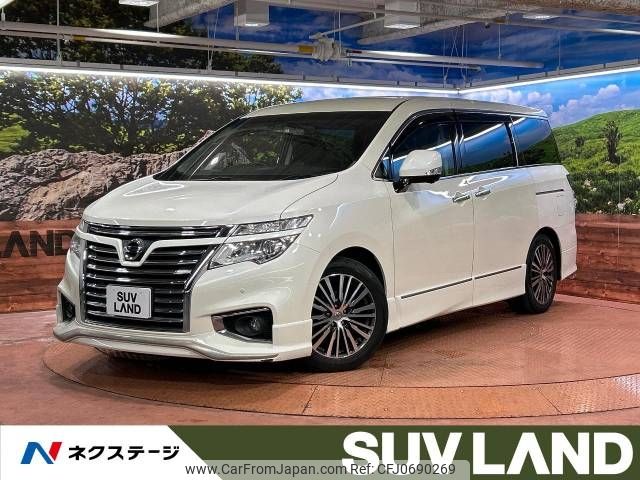 nissan elgrand 2014 -NISSAN--Elgrand DBA-TE52--TE52-077554---NISSAN--Elgrand DBA-TE52--TE52-077554- image 1