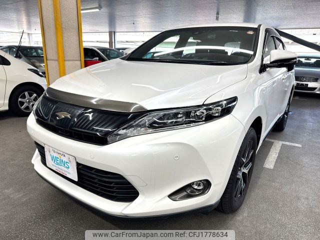 toyota harrier 2017 CFJ1778634 image 1