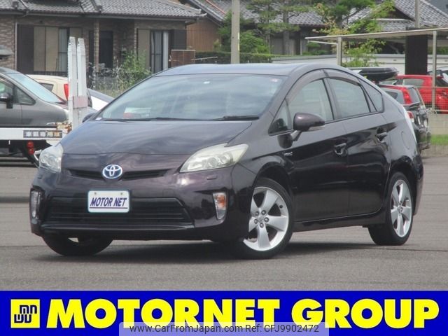 toyota prius 2012 -TOYOTA--Prius DAA-ZVW30--ZVW30-5378582---TOYOTA--Prius DAA-ZVW30--ZVW30-5378582- image 1