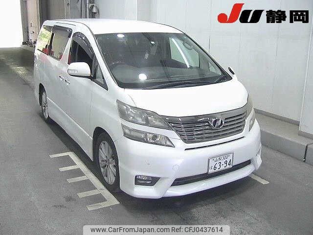 toyota vellfire 2010 -TOYOTA 【山梨 300ﾊ6394】--Vellfire ANH20W--ANH20-8104208---TOYOTA 【山梨 300ﾊ6394】--Vellfire ANH20W--ANH20-8104208- image 1