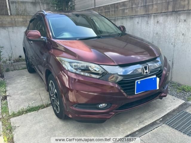 honda vezel 2015 -HONDA--VEZEL DAA-RU3--RU3-1071390---HONDA--VEZEL DAA-RU3--RU3-1071390- image 1