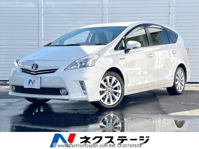 toyota prius-α 2012 -TOYOTA--Prius α DAA-ZVW41W--ZVW41-3134716---TOYOTA--Prius α DAA-ZVW41W--ZVW41-3134716- image 1