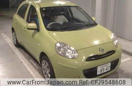 nissan march 2010 -NISSAN 【八王子 530ｽ8547】--March K13--302587---NISSAN 【八王子 530ｽ8547】--March K13--302587-