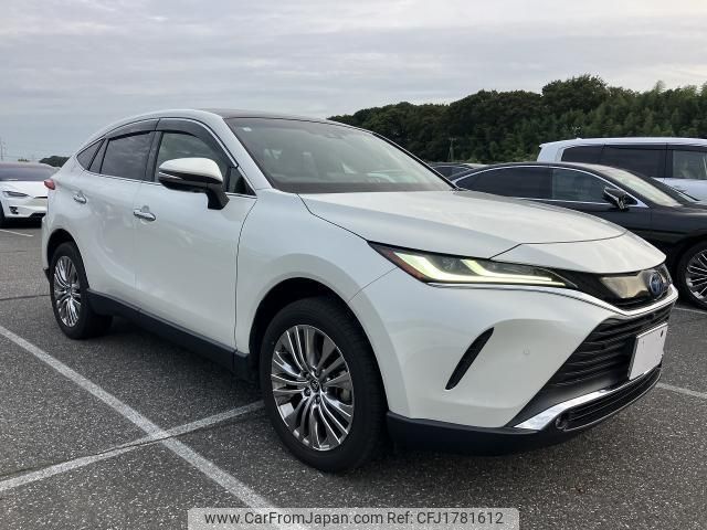 toyota harrier-hybrid 2021 CFJ1781612 image 1