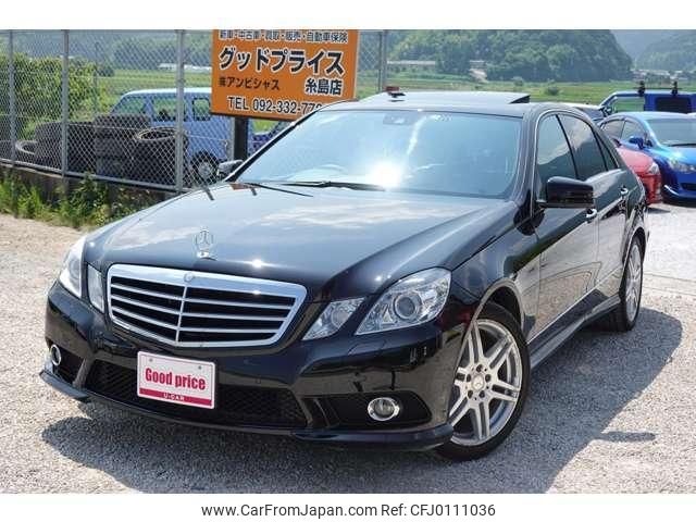 mercedes-benz e-class 2009 quick_quick_DBA-212056C_WDD2120562A053330 image 2