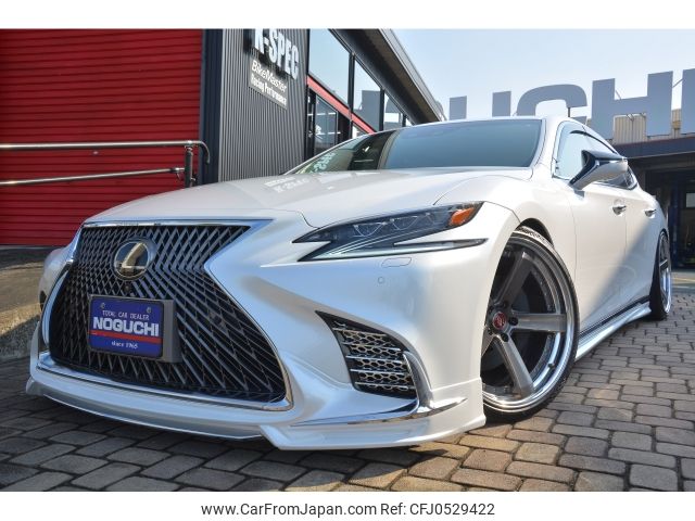 lexus ls 2018 -LEXUS--Lexus LS DBA-VXFA50--VXFA50-6003365---LEXUS--Lexus LS DBA-VXFA50--VXFA50-6003365- image 1