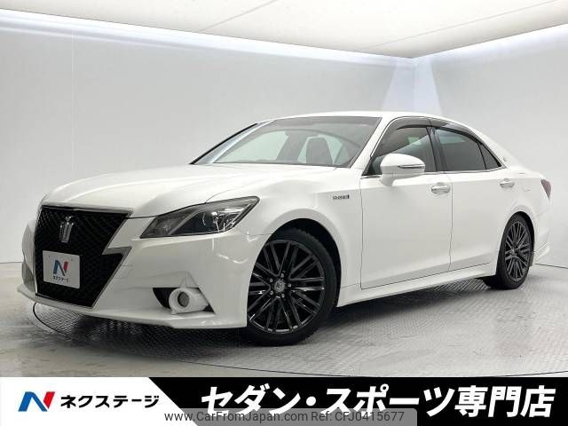 toyota crown 2014 -TOYOTA--Crown DAA-AWS211--AWS211-6000551---TOYOTA--Crown DAA-AWS211--AWS211-6000551- image 1