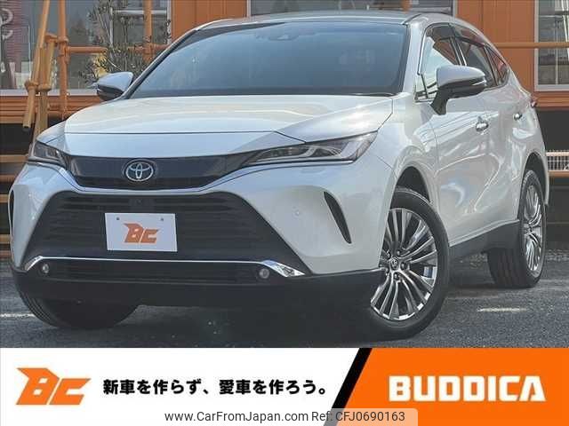 toyota harrier 2021 -TOYOTA--Harrier 6BA-MXUA80--MXUA80-0057312---TOYOTA--Harrier 6BA-MXUA80--MXUA80-0057312- image 1