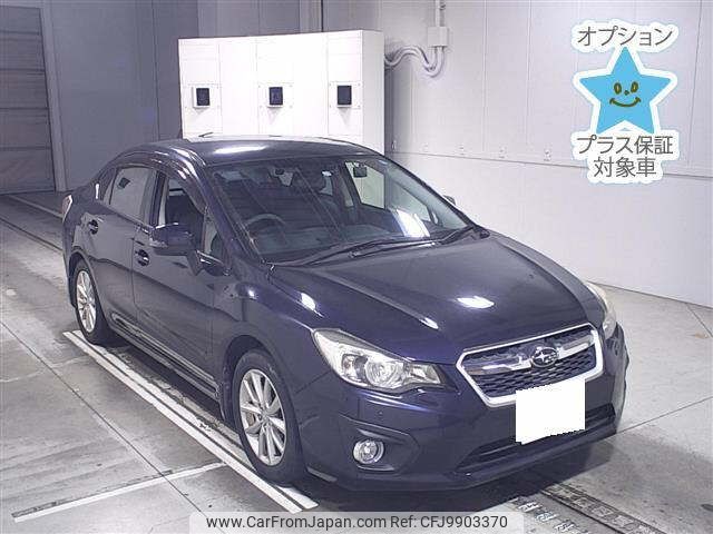 subaru impreza-g4 2013 -SUBARU 【京都 302ﾎ2586】--Impreza G4 GJ7--015361---SUBARU 【京都 302ﾎ2586】--Impreza G4 GJ7--015361- image 1