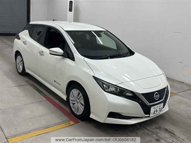 nissan leaf 2019 -NISSAN 【なにわ 330タ4930】--Leaf ZE1-057488---NISSAN 【なにわ 330タ4930】--Leaf ZE1-057488- image 1