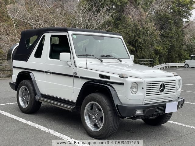 mercedes-benz g-class 1999 quick_quick_GF-G320S_WDB4632091X117927 image 1