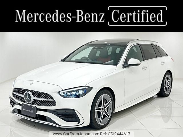 mercedes-benz c-class-station-wagon 2022 -MERCEDES-BENZ--Benz C Class Wagon 5AA-206242C--W1K2062422F066177---MERCEDES-BENZ--Benz C Class Wagon 5AA-206242C--W1K2062422F066177- image 1