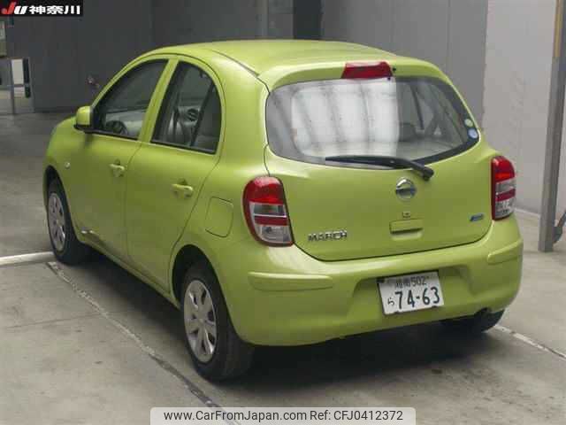 nissan march 2011 -NISSAN 【湘南 502ﾗ7463】--March K13--K13-315925---NISSAN 【湘南 502ﾗ7463】--March K13--K13-315925- image 2