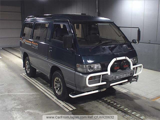 mitsubishi delica-starwagon 1990 -MITSUBISHI--Delica Wagon P35W-0106456---MITSUBISHI--Delica Wagon P35W-0106456- image 1